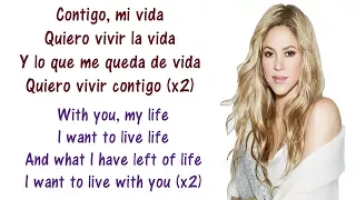 Shakira - Suerte (Whenever, Wherever) Lyrics English and Spanish - Translation & Meaning - Letras