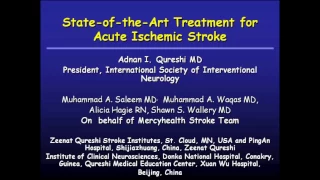State of the art Treatment of Acute Ischemic Stroke