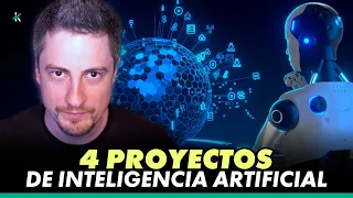 Los 4 MEJORES PROYECTOS CRIPTO de INTELIGENCIA ARTIFICIAL