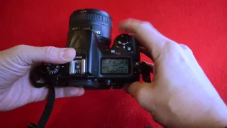 How to change Aperture / Fstop on Nikon D7200