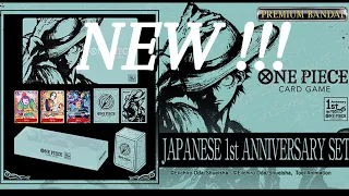 One Piece Japanese 1st Anniversary Set opening #onepiece #onepiececardgame #tcg #contentcreator