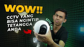 CCTV Outdoor TERBAIK Dual Lens PTZ || Review IP CAM EZVIZ C8PF