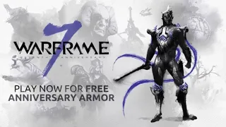 Warframe - 7 Year Anniversary - Free PS4 Rewards
