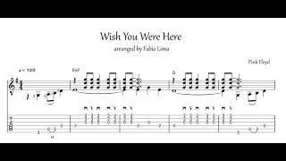 Pink Floyd - Wish You Were Here - arr by Fabio Lima (Tab)
