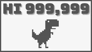 Scoring 1,000,000 in chrome's dino game. Is it possible?