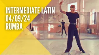 Intermediate Latin 04/09/24 (Rumba)