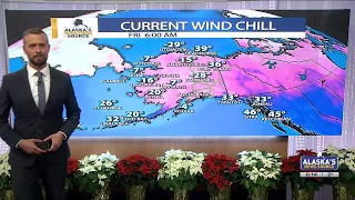 December to close out on a cold note for much of Alaska