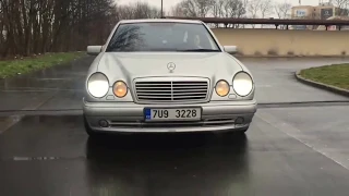 Mercedes Benz E class w210 street drift