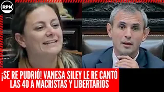 ¡SE RE PUDRIÓ! Vanesa Siley LE RE CANTÓ LAS 40 a macristas y libertarios: "¿Piensan que son t*ntos?"