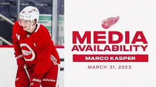 Marco Kasper on joining the Red Wings