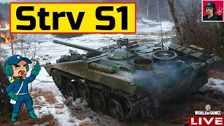 🔥 Strv S1 - ФАРМЯЩИЙ "КУСТ" В ДЕЛЕ 😂 World of Tanks