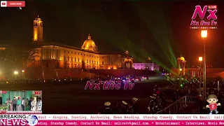 PM Modi attends the Beating Retreat Ceremony of 2022 at Vijay Chowk | Subscribe : Nx Live Tv