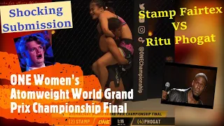 Stamp Fairtex VS Ritu Phogat | The ONE Women's Atomweight World Grand Prix Championship Final