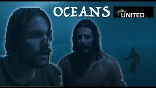 Hillsong United's OCEANS with Jesus walking on water #the Chosen