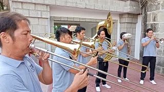 SAN ANTONIO BAND 33 | TROMBONE KING (@minalin pampanga - march 31, 2023