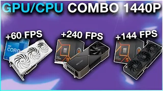 Best CPU & GPU Combos for 1440p Gaming PC Builds in 2024!