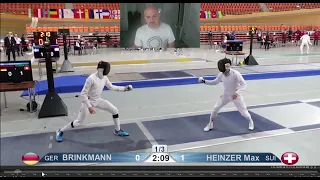 Touch Breakdown: Max Heinzer freezes his opponent in the preparation and opens the door for the toe