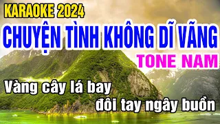 Chuyện Tình Không Dĩ Vãng Karaoke Tone Nam Nhạc Sống gia huy beat