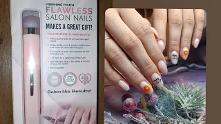 Фрезер на аккумуляторе Flawless Salon Nails/Молочный гель/Юлия Нейлс