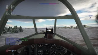 War Thunder He112 A-0 kills Lagg-3 sim mode