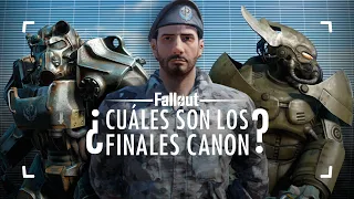 ¿Cuáles son los Finales Canon de cada Fallout?