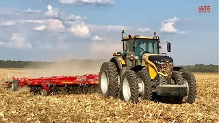 CHALLENGER 1038 Tractor Working on Fall Tillage