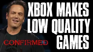 Xbox Boss CONFIRMS Xbox makes LOW QUALITY GAMES | FANBOYS ARE IN DENIAL