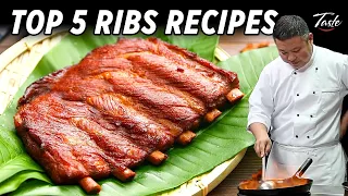 Fall-Off-The-Bone - TOP 5 Ribs Recipes From Master Chef John