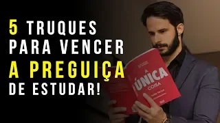 Top 5 passos para Superar a Preguiça e a Procrastinação nos Estudos - Por Mateus Andrade