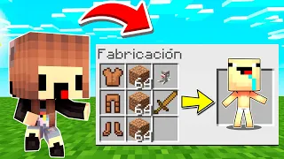 ¿BEBENOOBSI CRAFTEA A BEBENOOB EN MINECRAFT? 😂🔪 MINECRAFT TROLL ROLEPLAY