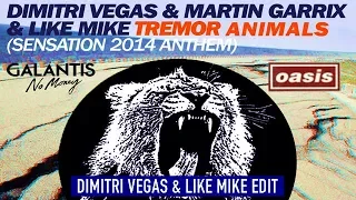 Wonderwall vs Tremor vs No Money vs Animals - Dimitri Vegas & Like Mike BTM Belgium 2016