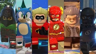 ALL Speedsters in Lego Videogame! (Updated!)