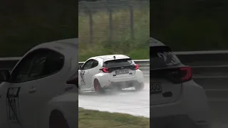 Toyota Yaris on the Nürburgring Nordschleife.  #shorts #nurburgring #toyota