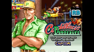 1993 [60fps] Cadillacs and Dinosaurs (US) Mustapha NoAB NoWeapon NoRecovery Hardest Nomiss ALL