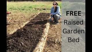 How to Make a Simple & FREE Raised Garden Bed in 1 Hour! // DIY Raised Garden Beds