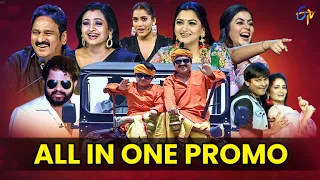 All in One Promo | 15th September 2022 | Dhee 14, Jabardasth, Extra Jabardasth, Cash, Wow 3 | ETV