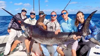 *CATCH and FILLET* BIG Broadbill Swordfish - 258 lber