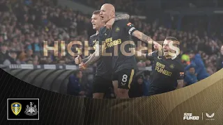 Leeds United 0 Newcastle United 1 | Premier League Highlights