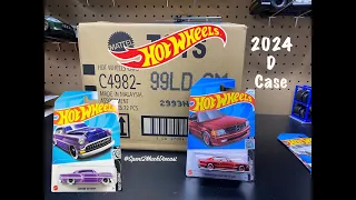 2024 Hot Wheels D Case International Full Case Unboxing | Super Treasure Hunt JDM New To Market