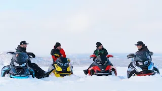 Oktan med vänner testar Lynx och Ski-Doo 2024 - Led & Crossover