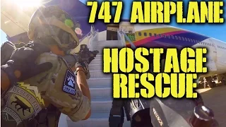 DesertFox Airsoft: Boeing 747 Hostage Rescue (Lion's Claw Tactical Challenge)