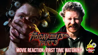 Friday The 13th Part 3 (1982) Movie Reaction/*FIRST TIME WATCHING* "Wow Jason looks like a beast !"