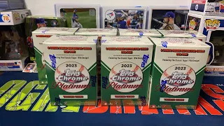 Baseball Break 278!! 7 Blasters of 2023 Topps Chrome Platinum!!