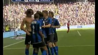 Inter 4 3 Atalanta Ibrahimovic backheel goal