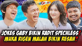 RADITYA DIKA CULTURE SHOCK KETEMU GABY❓🤣 GEGER