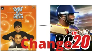 Chain kulii ki main kulii song change into Real cricket 20