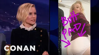 Kristen Bell Likes Big Juicy Buns | CONAN on TBS