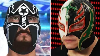 15 Masked Superstars In WWE Games! (WWE 2K)