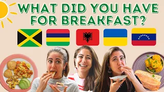 I Tried 5 Breakfasts From 5 Countries (Ukraine, Jamaica, Venezuela, Albania, Mauritius)