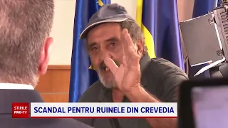 Reacția unui sinistrat din Crevedia când a dat ochii cu reprezentanții stației GPL